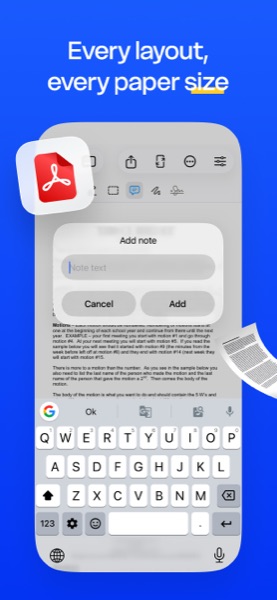 BookletMaker on iPhone — Print queue